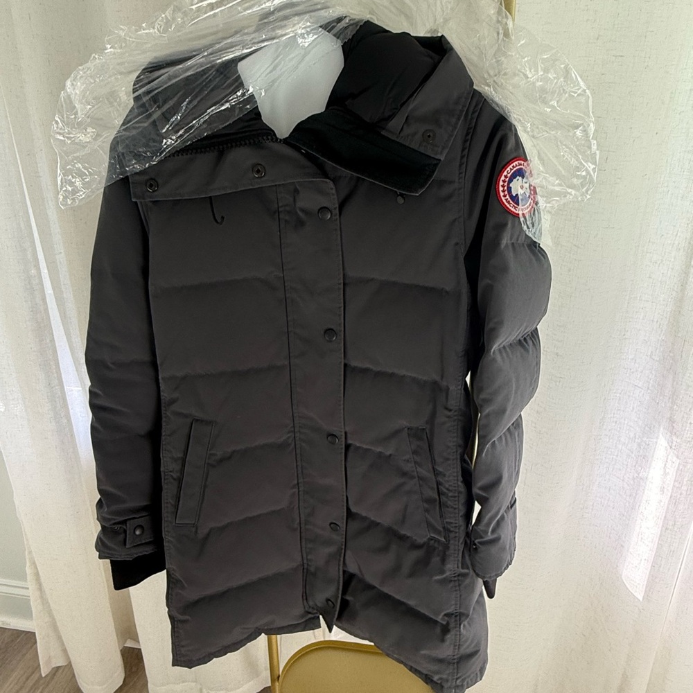 Canada Goose Charcoal long coat Jacket
